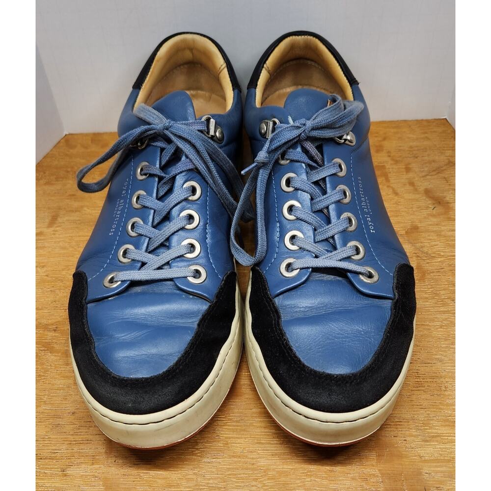 EUC Royal Albatross London 0317 Golf Shoe Dusk‎ Blue Black US 9, UK 7, EU 40